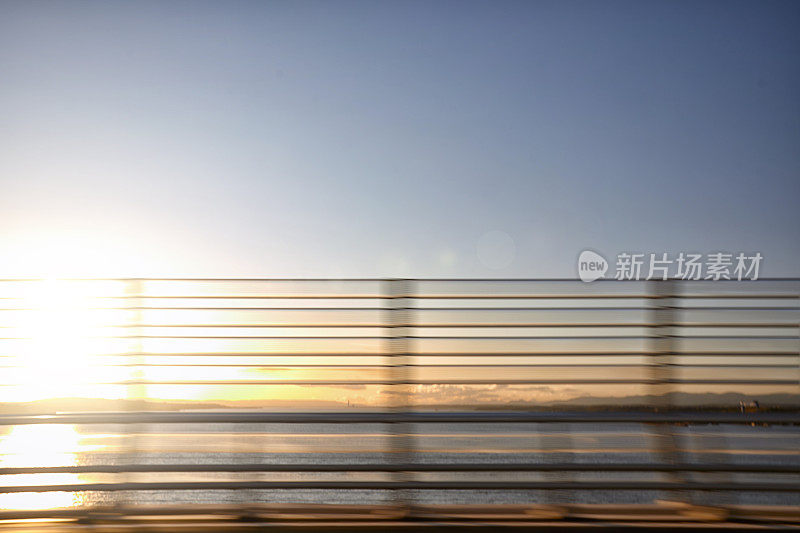 Driving on Queensferry Crossing bridge at night